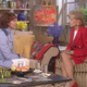 Vicki talking, Barbara not caring.